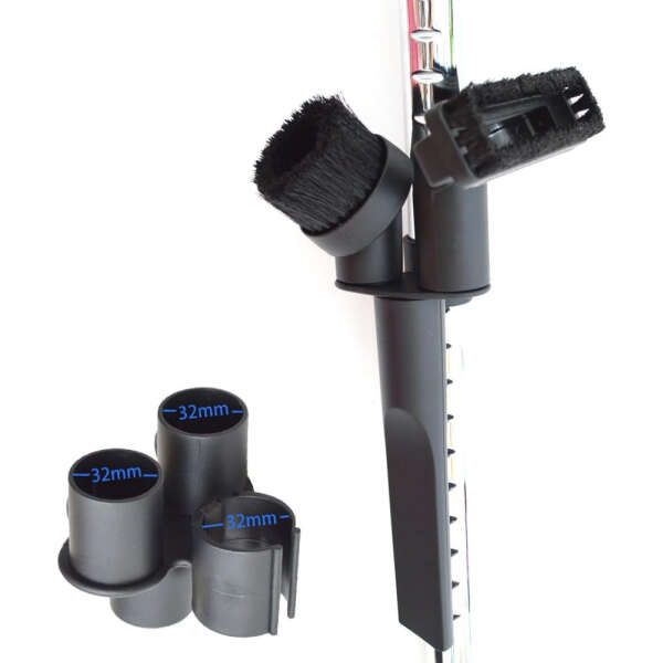 Ez Spares Repuestos Para Aspiradora Universal 3.2cm 4 Piezas Color Negro - Image 2