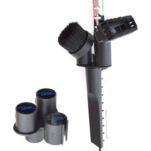 Ez Spares Repuestos Para Aspiradora Universal 3.2cm 4 Piezas Color Negro - Image 2