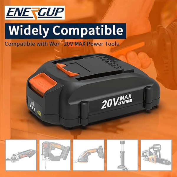 Energup Cargador + Pack De 2 Baterías De Litio De 20v 3.5ah - Image 4