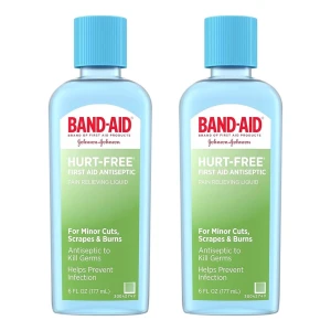 Band-aid Brand First Aid - Lavado Antiséptico, 6 Onzas 2 Pza