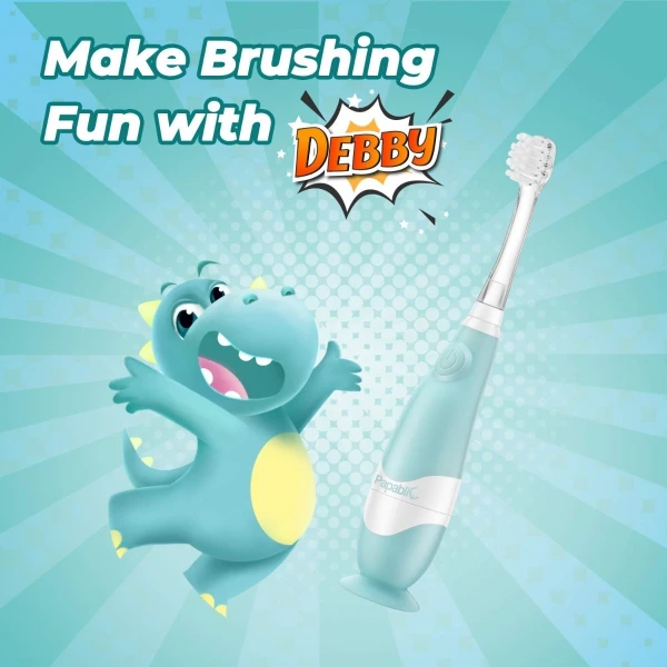 Papablic Cepillo De Dientes Eléctrico Sónico Debby Con Funda - Image 2