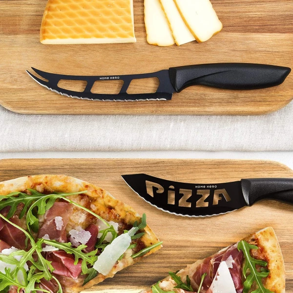 Cuchillos De Cocina Home Hero, De Acero Inoxidable, Con Bloq - Image 4