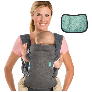 Portabicicletas Kangaroo Infantino Flip Advanced, 4 A 16 Kg, Color Gris