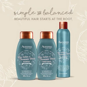 Aveeno Shampoo Agua De Rosas Y Manzanilla 354 Ml - Image 4