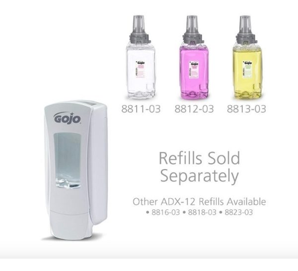 Dispensador De Gel Antibacterial Gojo Adx-12 1250ml, 8880-06 - Image 2