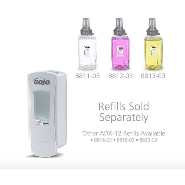 Dispensador De Gel Antibacterial Gojo Adx-12 1250ml, 8880-06 - Image 2