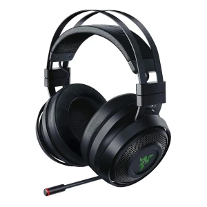 Audífonos Gamer Razer Nari Ultimate Wireless Hypersense Color Negro Color De La Luz Rgb