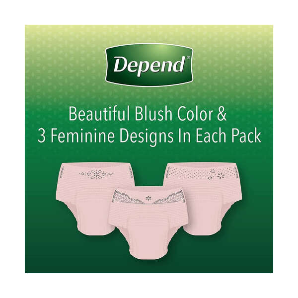 Depend Fit-flex Ropa Interior De Incontinencia Para Mujer S - Image 4