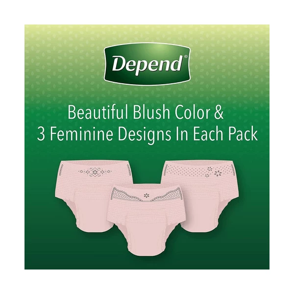 Depend Fit-flex Ropa Interior De Incontinencia Para Mujer M - Image 4