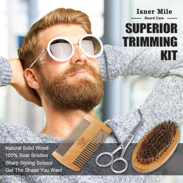 Isner Mile Kit Barba Para Hombres Hidratante Y Crecimiento - Image 5
