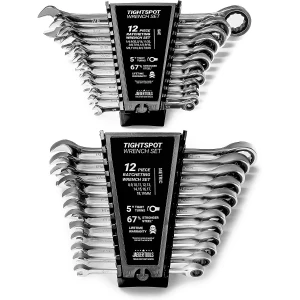 Llave De Trinquete Métrica Y Pulgadas, Jaeger Tools, 24pcrw