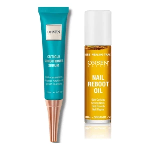 Onsen Secret. Tratamiento, Cuidado Y Reparación De Cutículas Color Amarillo