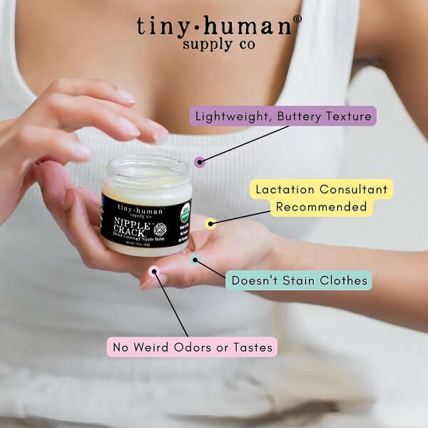 Crema Para Pezones Bálsamo Orgánico Sin Lanolina - Image 3