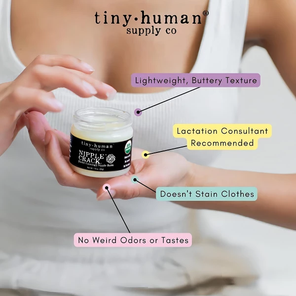 Crema Para Pezones Bálsamo Orgánico Sin Lanolina - Image 3