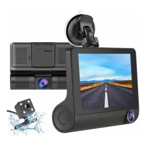Gnolkee Dashcam Con 3 Cámaras, Grabadora De Conducción J503