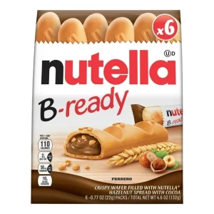 Nutella B-ready B-ready Nutella Ferrero Chocolate Con Avellana Caja 22 g 6 U Pack X 7