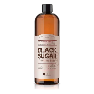 Snp. Agua De Limpieza Facial Profunda Con Azúcar Negra 500ml