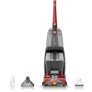 Limpiador Vertical De Alfombras, Hoover Fh50150 Color Rojo