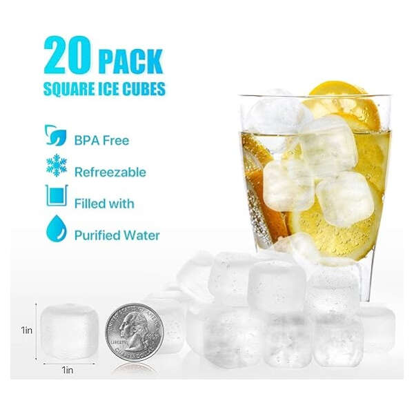 Cubos De Hielo Reutilizables Para Bebidas, 20pz - Image 5