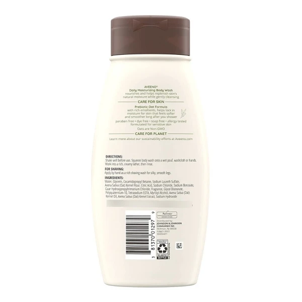 Aveeno Moisturizing Gel De Baño Hidratante Diario - Image 2