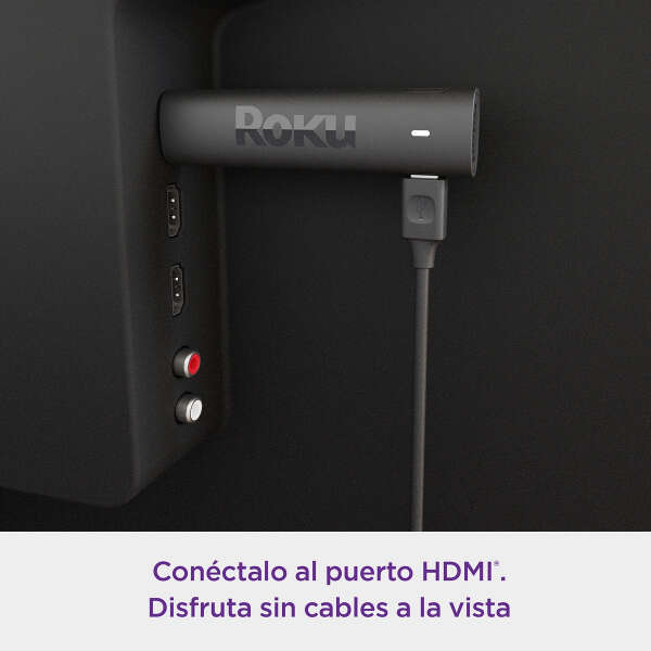 Roku Streaming Stick 4k Modelo 3820 Color Negro - Image 4