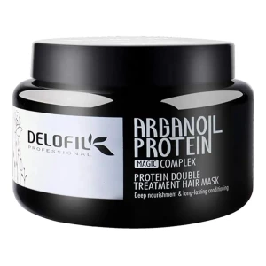 Delofil Mascarilla Aceite De Argán Para Cabello Seco 500ml