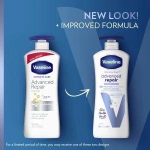 Vaseline Advanced Repair Loción Corporal Sin Perfume 600ml - Image 3