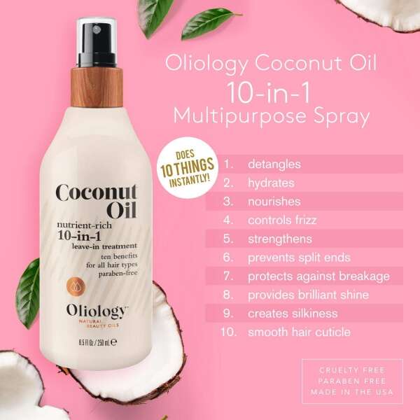Oliology Aceite De Coco Para El Cuidado Del Cabello 10 En 1 - Image 2
