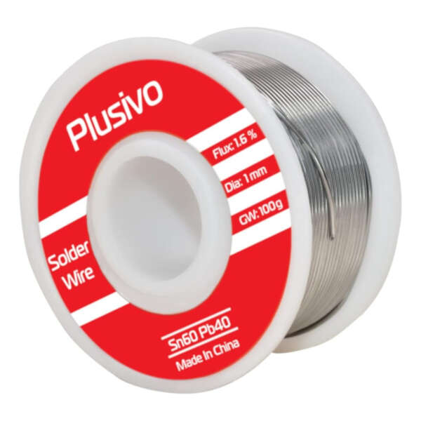 Plusivo - Kit Fundente Alambre De Soldadura, Pasta Colofonia - Image 2