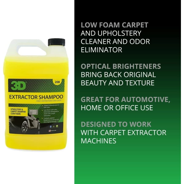 Champú Limpiador Alfombras 3d Extractor Uso A Máquina 3.8lts - Image 2