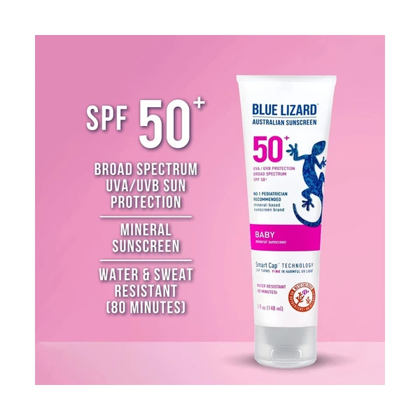 Blue Lizard Protector Solar Baby Con Óxido Zinc Tubo Spf 50 - Image 2