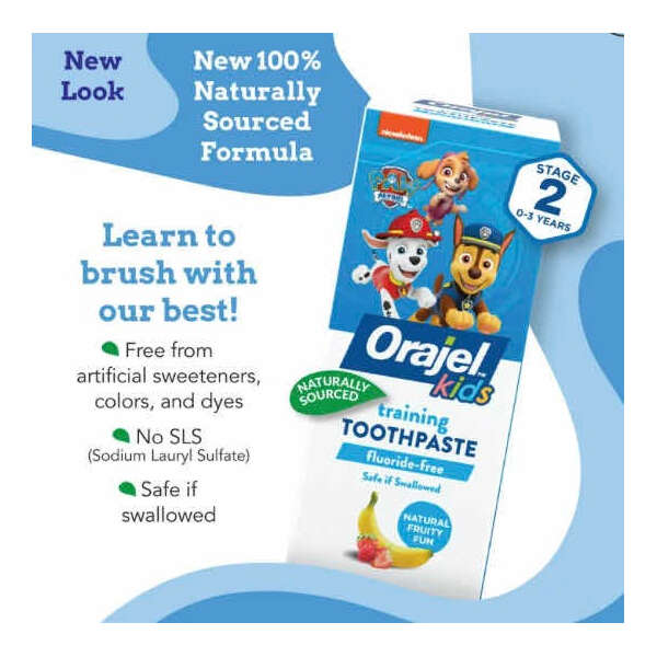 Orajel Pasta Dental Niños Sin Flúor Bebes - Image 4