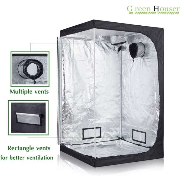 Tienda De Cultivo Hidropónico, Greenhouser - 32''x32''x63''. - Image 3