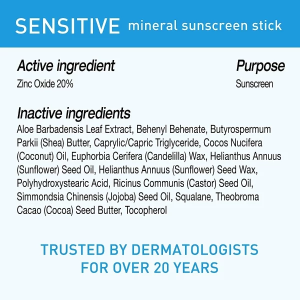 Blue Lizard Protector Solar Mineral Sensitive Stick Spf 50 - Image 4