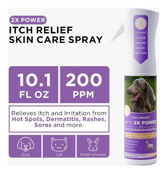 Spray-lavado De Heridas, Alivia La Picazón Para Perros/gatos - Image 4