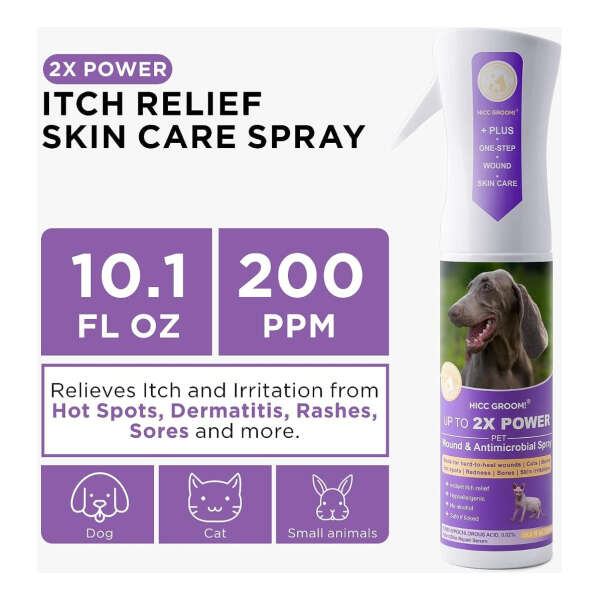 Spray-lavado De Heridas, Alivia La Picazón Para Perros/gatos - Image 4