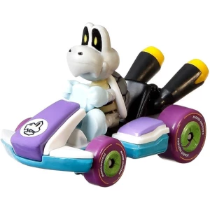 Hot Wheels Mario Kart Paquete De 4 Nintendo Pack Die Cast Color Verde, Morado, Amarillo Y Rosa - Image 2