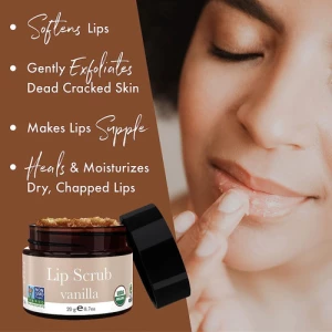 Beauty By Earth Exfoliante Para Labios De Vainilla 20gr Momento De Aplicación Día/noche Tipo De Piel Seca - Image 3