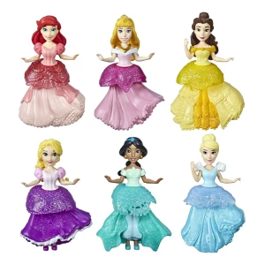 Hasbro Disney Princesas Coleccionables 6 Muñecas Y Vestidos