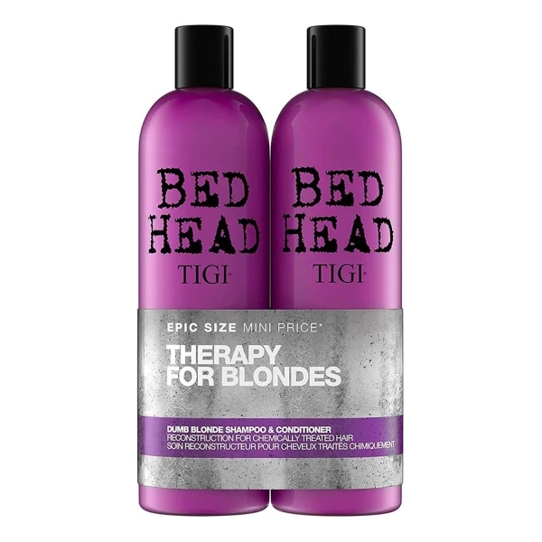 Tigi Bed Head- Shampoo Y Acondicionador Reconstructor 750ml - Image 3