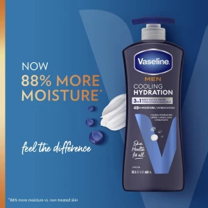 Vaseline Men Cooling Hydration 3-in-1 Loción Hidratant 600ml - Image 4