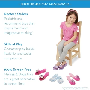 Melissa & Doug Juego De Roles- Set De Zapatos Para Disfraz - Image 3
