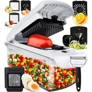 Picador De Verduras 9 En 1 De Lujo Fullstar Accesorio Cocina
