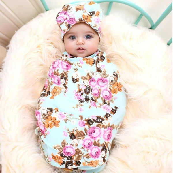 Galabloomer Bebe Recien Nacido Que Recibe El Sueño Manta Y - Image 2