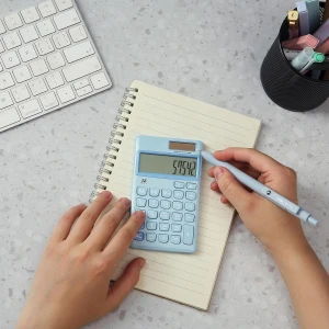 Mr. Pen - Calculadora De Función Estándar, 12 Dígitos Color Azul Claro - Image 5