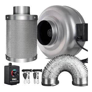 Ipower Filtro De Carbono Para Ventilador 6 Pulgadas 442 Cfm
