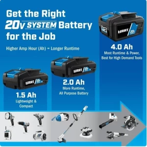 Hart Pack De 2 Baterías De Iones De Litio De 20 V. Y 4,0 Ah - Image 2