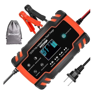 Cargador Batería Para Coche, 12 V/8 A, 24 V/4 A, Inteligente