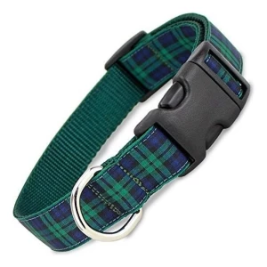 Blackwatch Plaid Collar Del Perro Perros Grandes 35 60 Libr