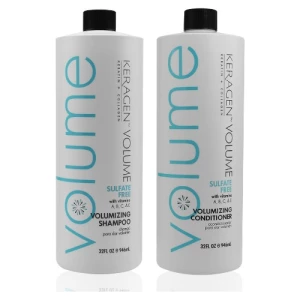 Keragen Champú Y Acondicionador Voluminizador Para Cabello